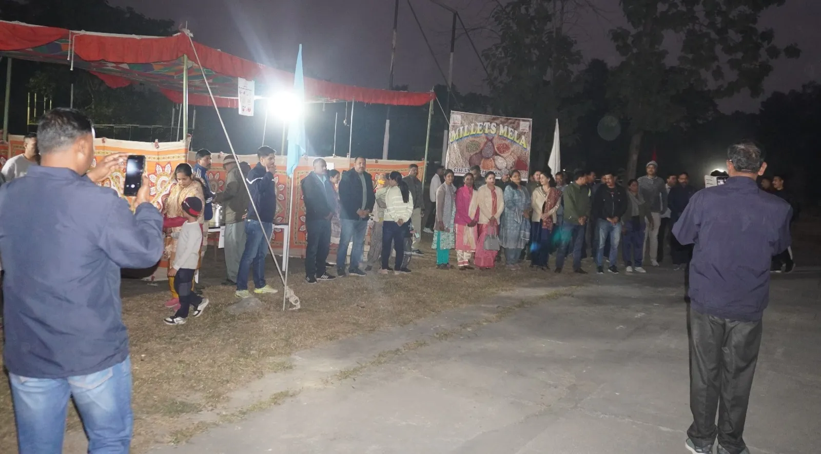 मिलेट्स मेला का आयोजन, सीआईएसएफ इकाई एसएसटीपीएस शक्तिनगर के श्री अत्र अभियान की अभूतपूर्व सफलता उपभोग के लक्ष्यों को किया पूरा।