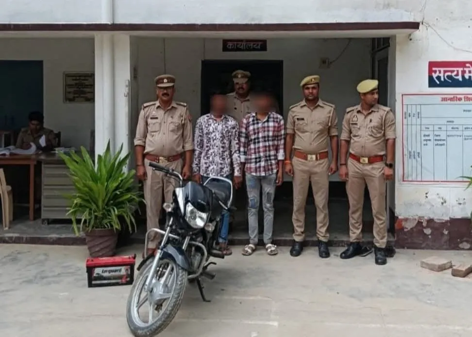  अमेठी पुलिस द्वारा चोरी का खुलासा