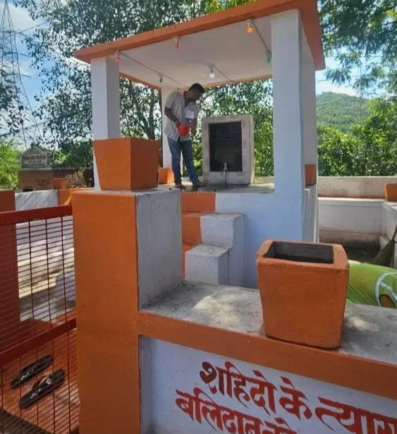 राष्ट्रीय विद्यार्थी दिवस पर अखिल भारतीय विद्यार्थी परिषद   ने सोनभद्र के डाला में चलाया स्वच्छता अभियान