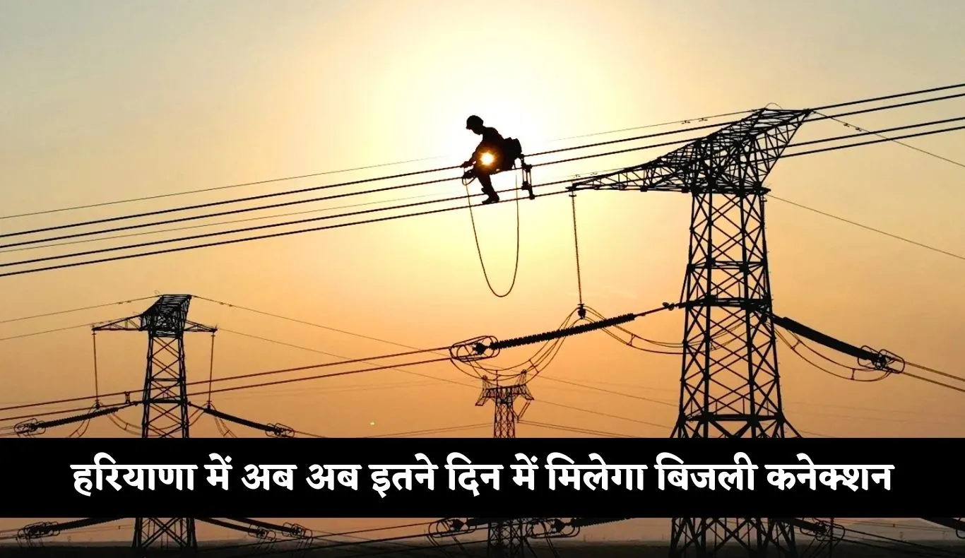 Haryana: हरियाणा में अब अब इतने दिन में मिलेगा बिजली कनेक्शन, सरकार ने तय की समय सीमा 