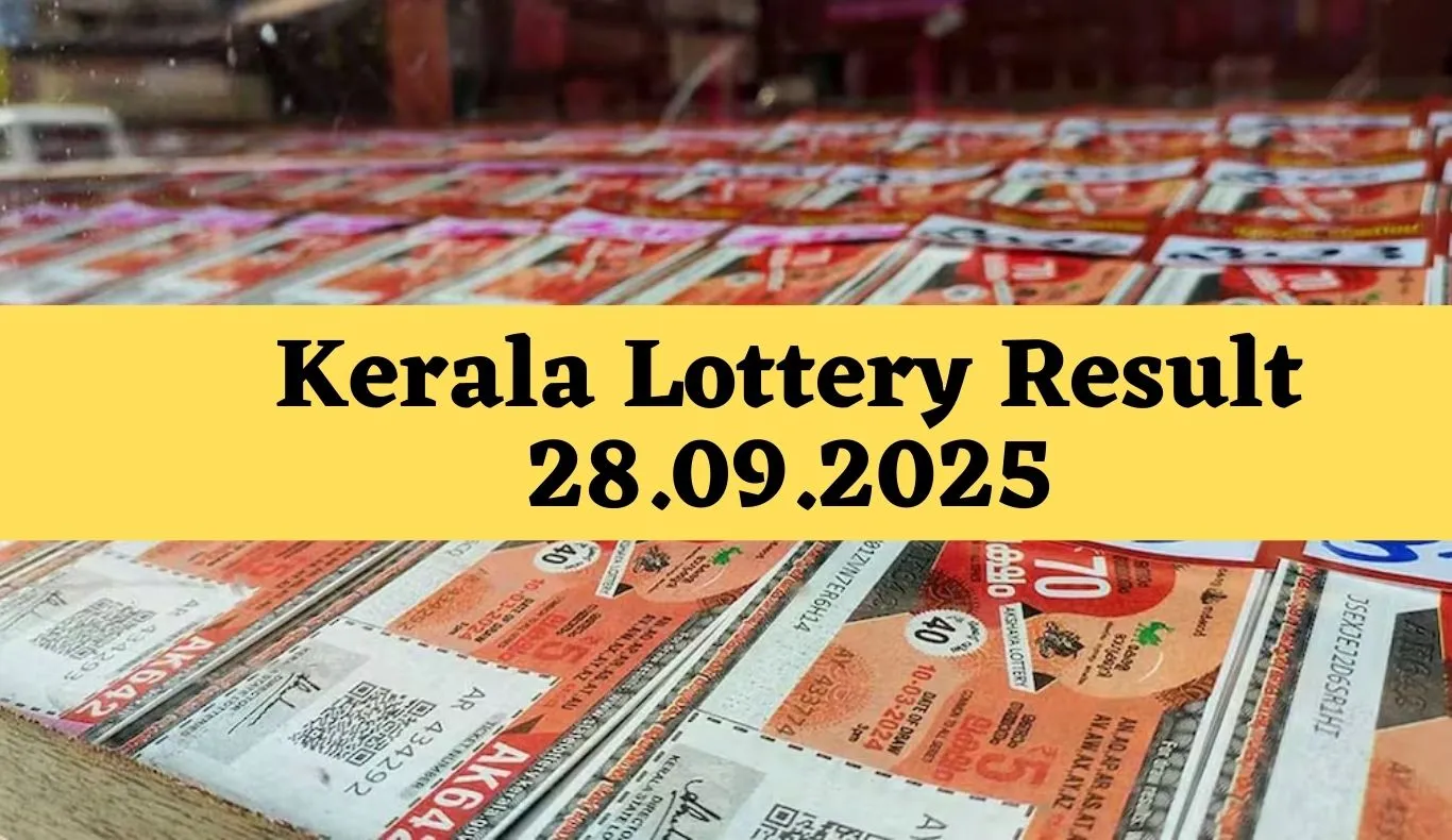 Kerala Lottery Result Live 28.09.2025: Samrudhi SM‑22 Bumper Result Declared