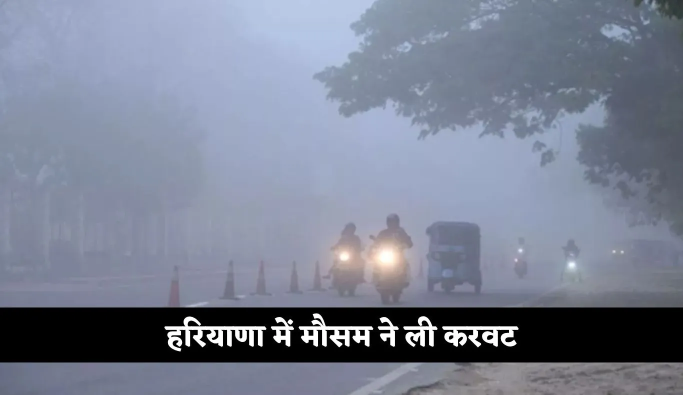 Haryana Weather: हरियाणा में मौसम ने ली करवट, उत्तर-पश्चिमी हवाओं से तापमान में गिरावट