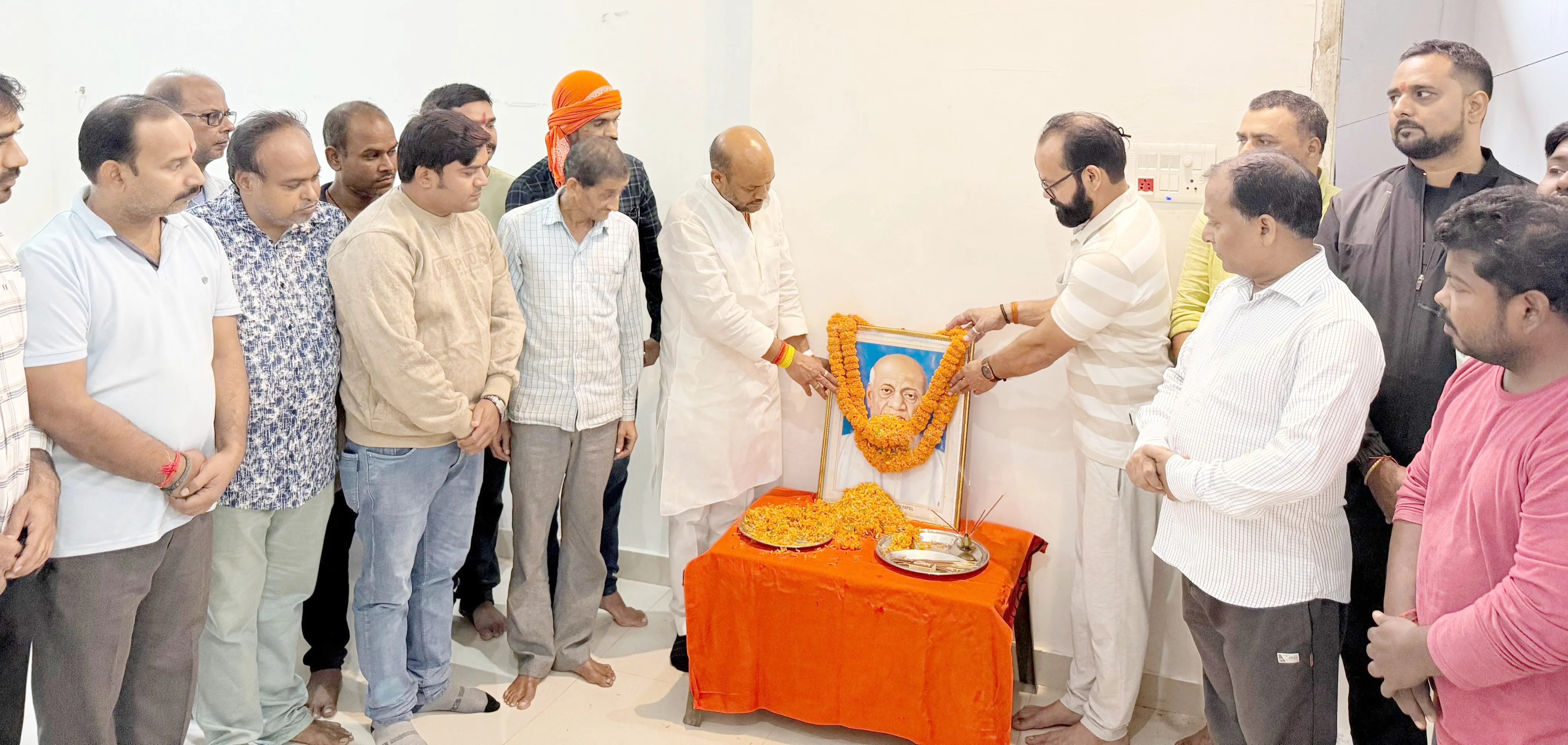 पडरौना : सरदार वल्लभभाई पटेल जी जयंती पर लिया गया एकता का संकल्प