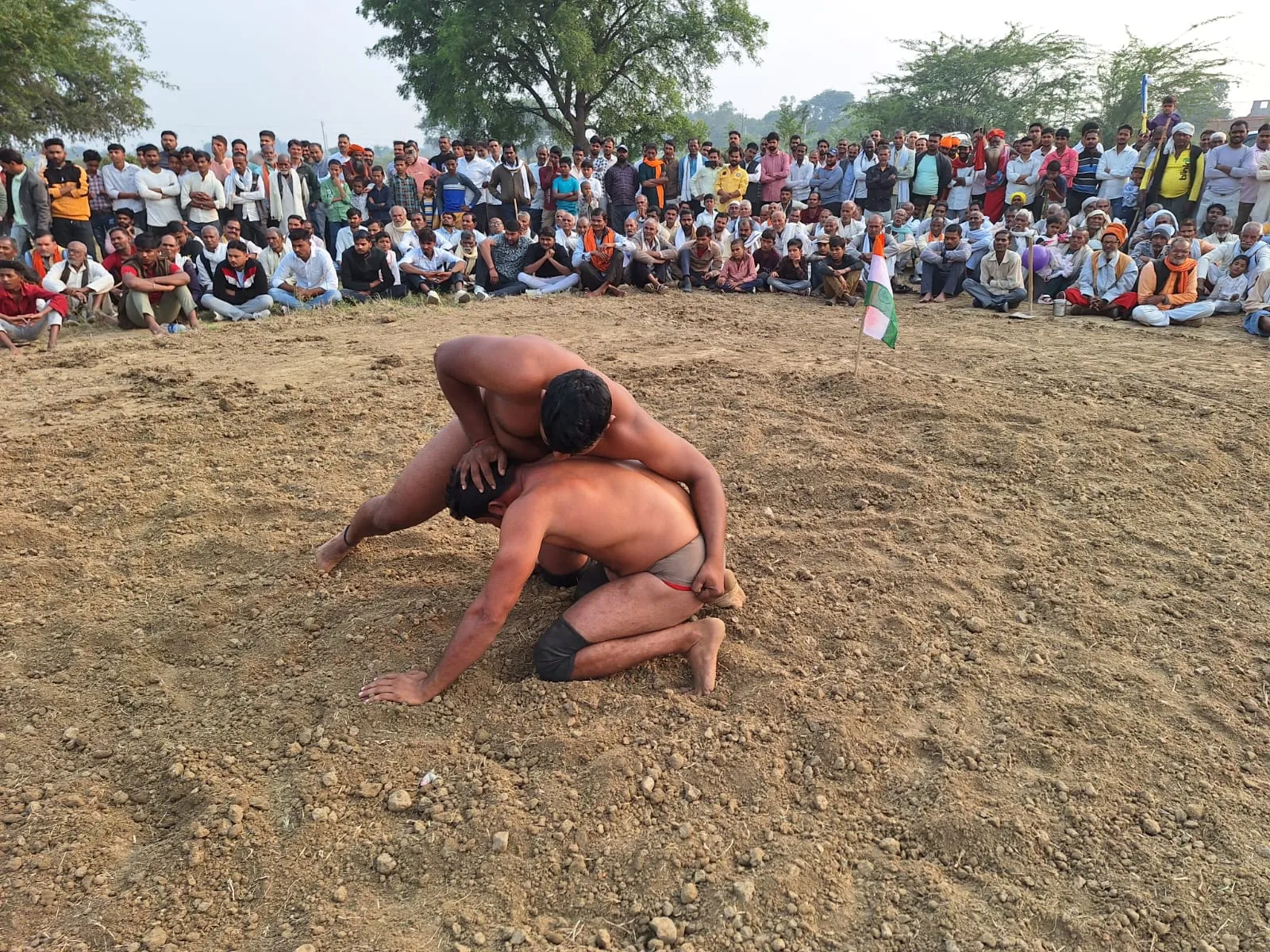 सैरों के मेला में  हुआ विशाल दंगल का आयोजन