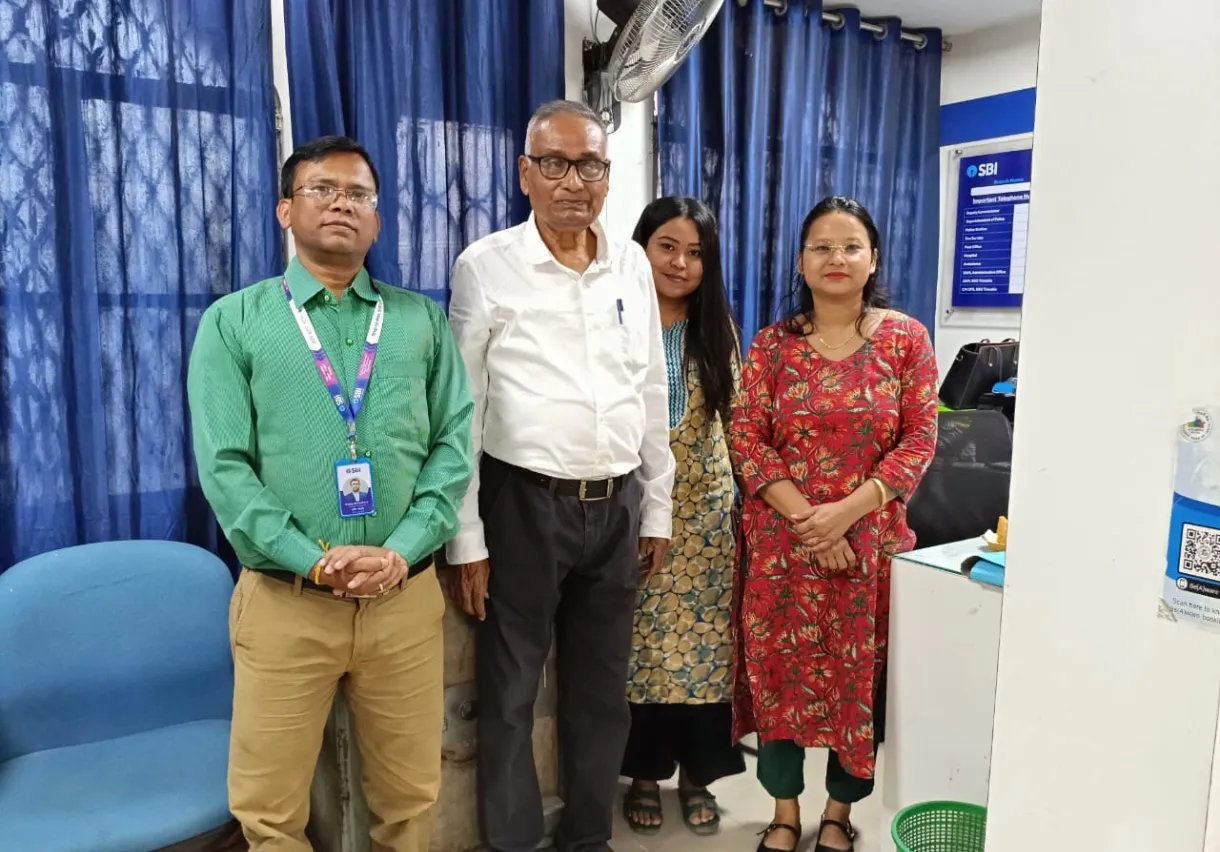 श्रीभूमि जिले के दुल्लभछड़ा में एसबीआई शाखा स्थापना की अनुमति पत्र पर खबर सुनते ही उत्सव का माहौल।