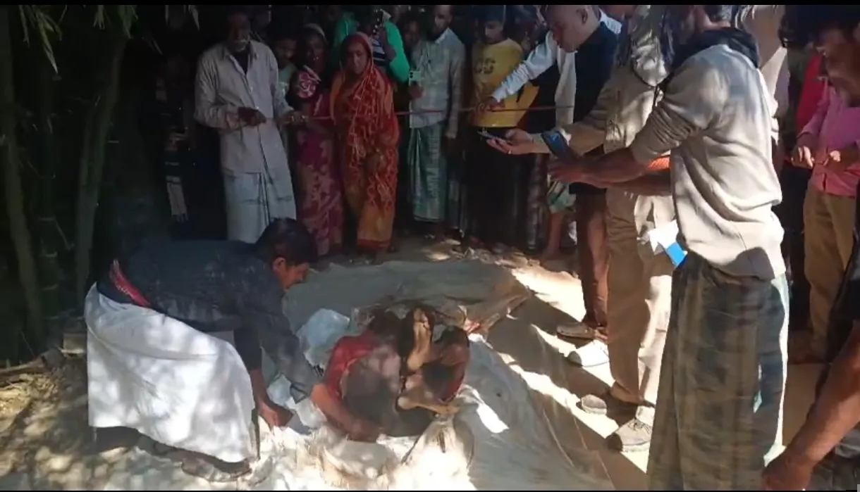 श्रीभूमि जिले में सोनबिल सिंघुआ फुलतली में एक बोरे में एक शव मिलने की सनसनीखेज घटना घटी।