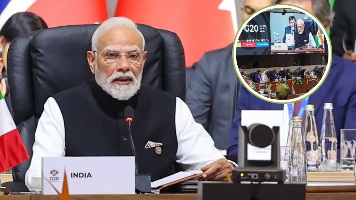 G20 में भारत की दमदार दस्तक: ड्रग्स–आतंकवाद गठजोड़ पर पीएम मोदी का प्रहार, स्वास्थ्य और अफ्रीका विकास पर बड़े प्रस्ताव