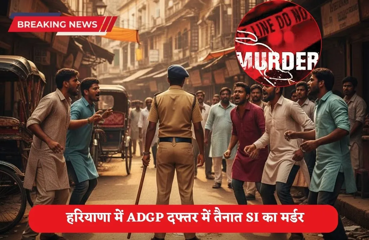 Haryana SI Murder: हरियाणा में ADGP दफ्तर में तैनात SI का मर्डर, सामने आई ये वजह