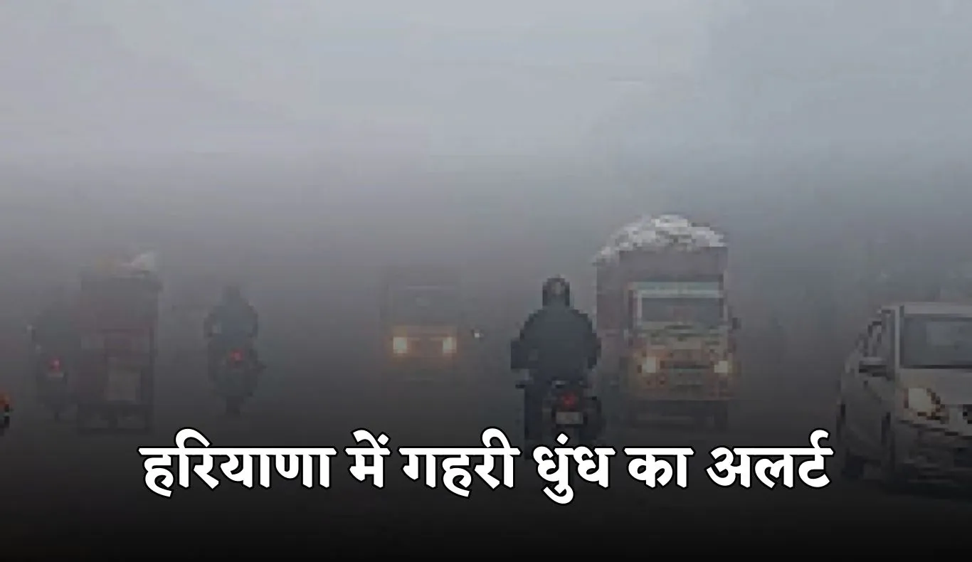 Haryana Weather: हरियाणा में गहरी धुंध का अलर्ट, 10 जिलों में यलो अलर्ट जारी