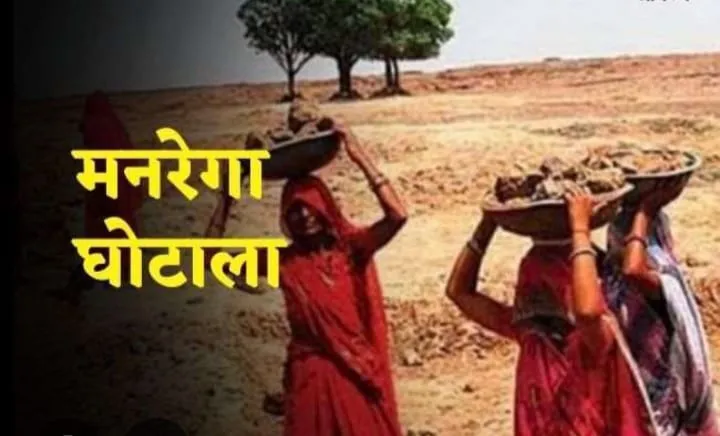 दो दिनों से चल रही झमाझम बारिश में भी जिले में 5780 मनरेगा मजदूरों की लगी फर्जी हाजिरी