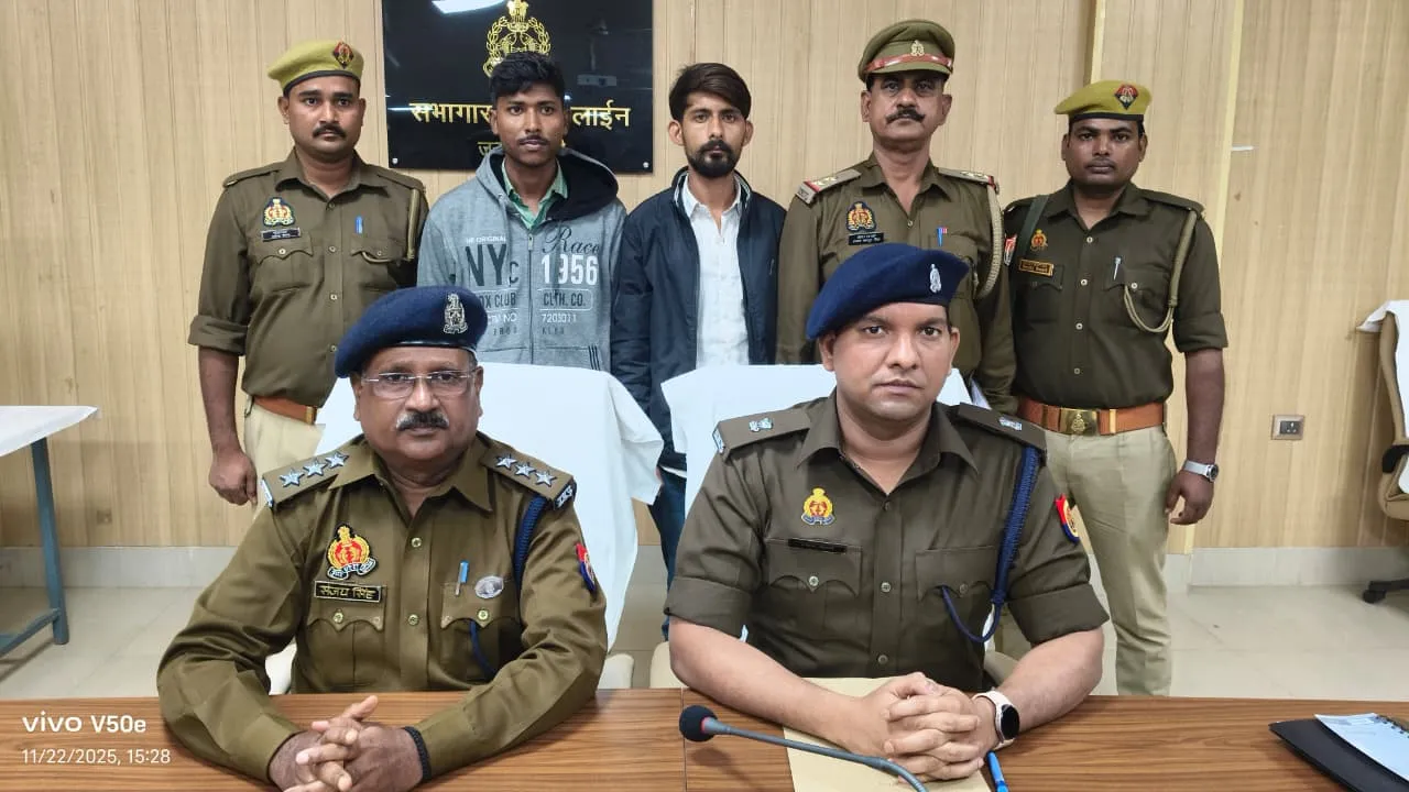 षड्यंत्र कर फायरिंग का मुकदमा लिखाने वाले मामले में दो गिरफ्तार