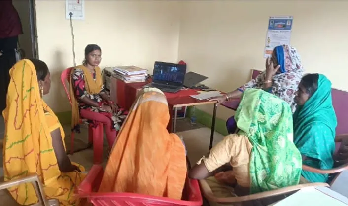 कोनरा पंचायत मुख्यालय में पीएम किसान सम्मान निधि की 11वीं किस्त का लाइव प्रसारण