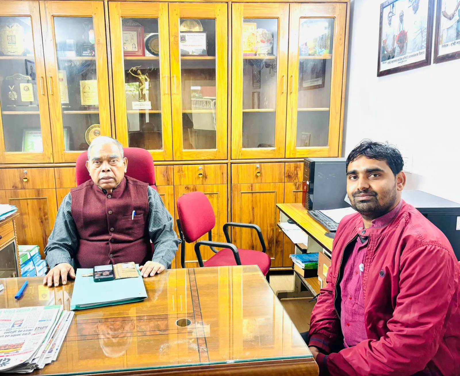 बरही से दिल्ली रैली के लिए बड़ा जुटान, कांग्रेस नेता दीपक गुप्ता ने प्रदेश अध्यक्ष केशव महतो से की मुलाकात