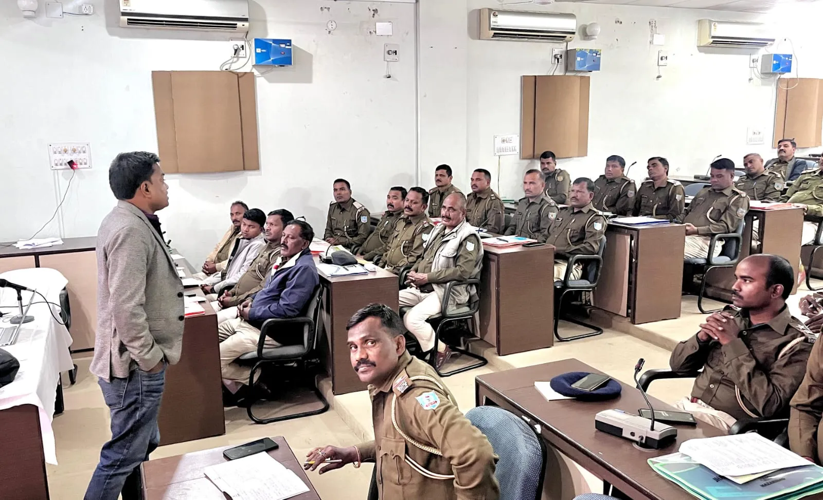 झारखंड पुलिस अकादमी में सड़क सुरक्षा एवं दुर्घटना प्रबंधन पर विशेष व्याख्यान आयोजित