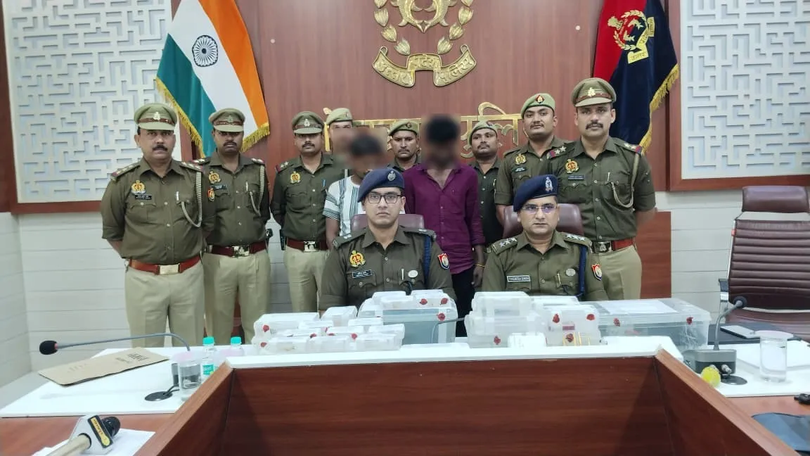 कैंट पुलिस की बड़ी कामयाबी: प्रोफेसर के घर की 30 लाख की चोरी का खुलासा, दो शातिर गिरफ्तार