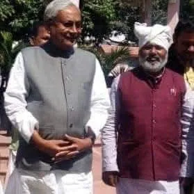 मुख्यमंत्री के रूप में नीतीश कुमार कलयुग के दैविक पुरुष है - प्रमोद कुमार पटेल