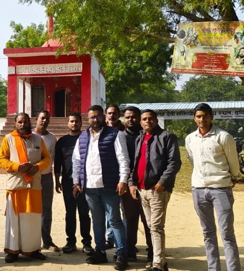  5100 दीपों  से जगमग होगा मां कामाख्या धाम पन्ही - प्रधान जय सिंह 