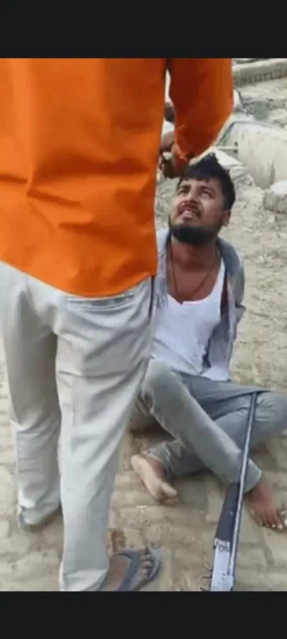 सजेती थाना क्षेत्र के एक गांव में युवक के हाथ बांध कर मारपीट की,