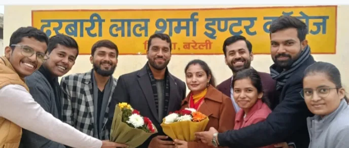 दरबारी लाल शर्मा इंटर कॉलेज नई समिति का हुआ चयन शुभम पटेल प्रबंधक हरीश कोष अध्यक्ष बने 
