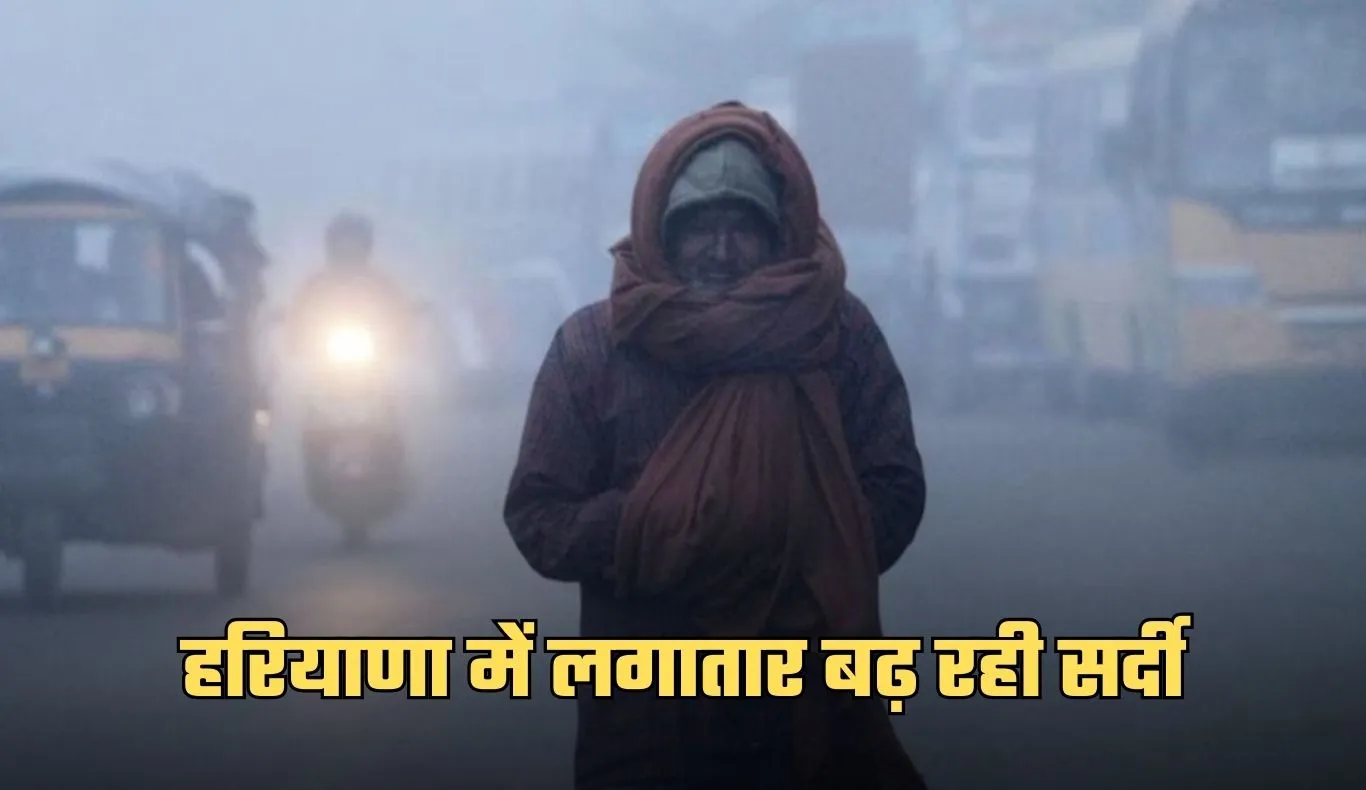Haryana Weather: हरियाणा में लगातार बढ़ रही सर्दी, आज से दिखेगा मौसम में बदलाव 