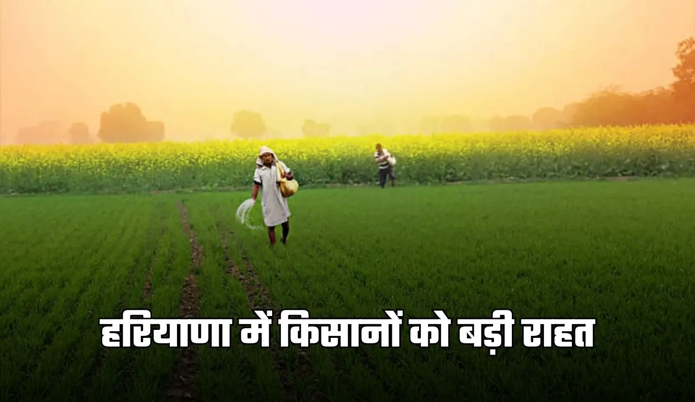 Haryana: हरियाणा में किसानों को बड़ी राहत, सीएम सैनी ने किया ये ऐलान 
