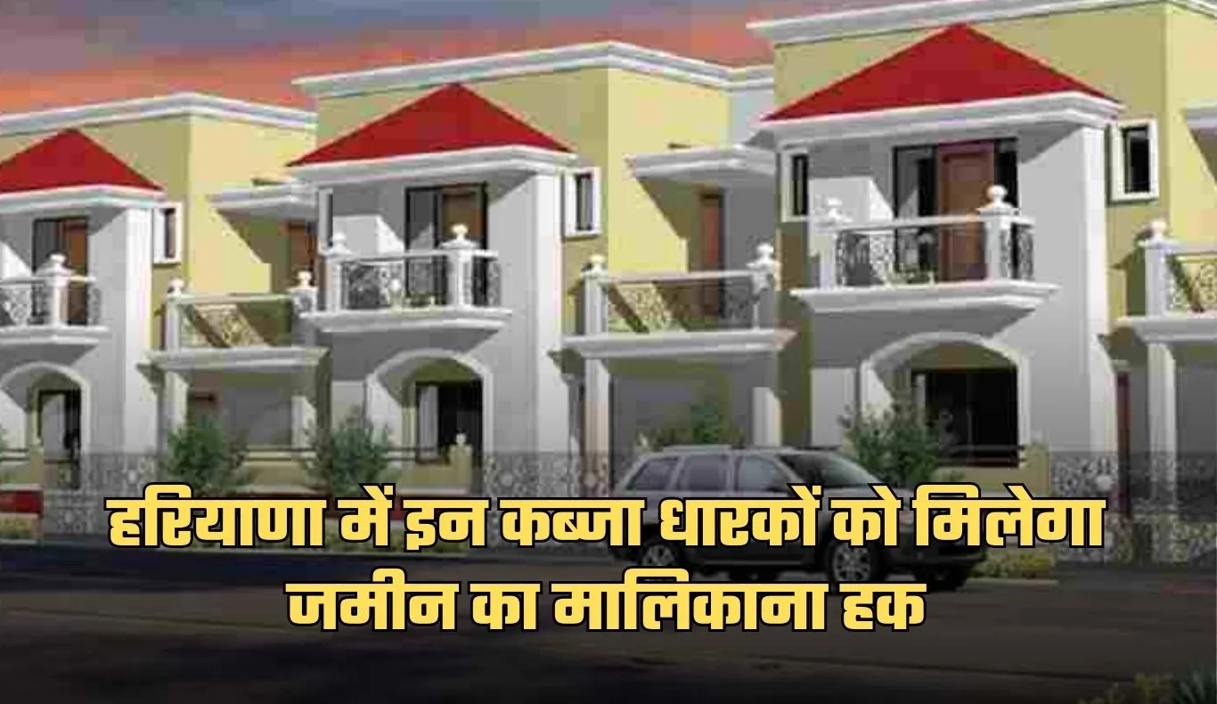 Haryana: हरियाणा में इन कब्जा धारकों को मिलेगा जमीन का मालिकाना हक, ये हैं जरूरी शर्तें 