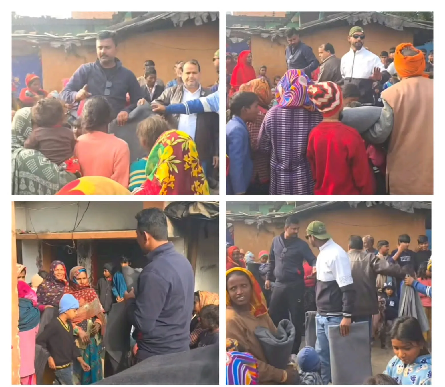 मानवता की प्रतिमूर्ति बनी टीम निशा सिंह, रेणुकूट में सेवा का संकल्प