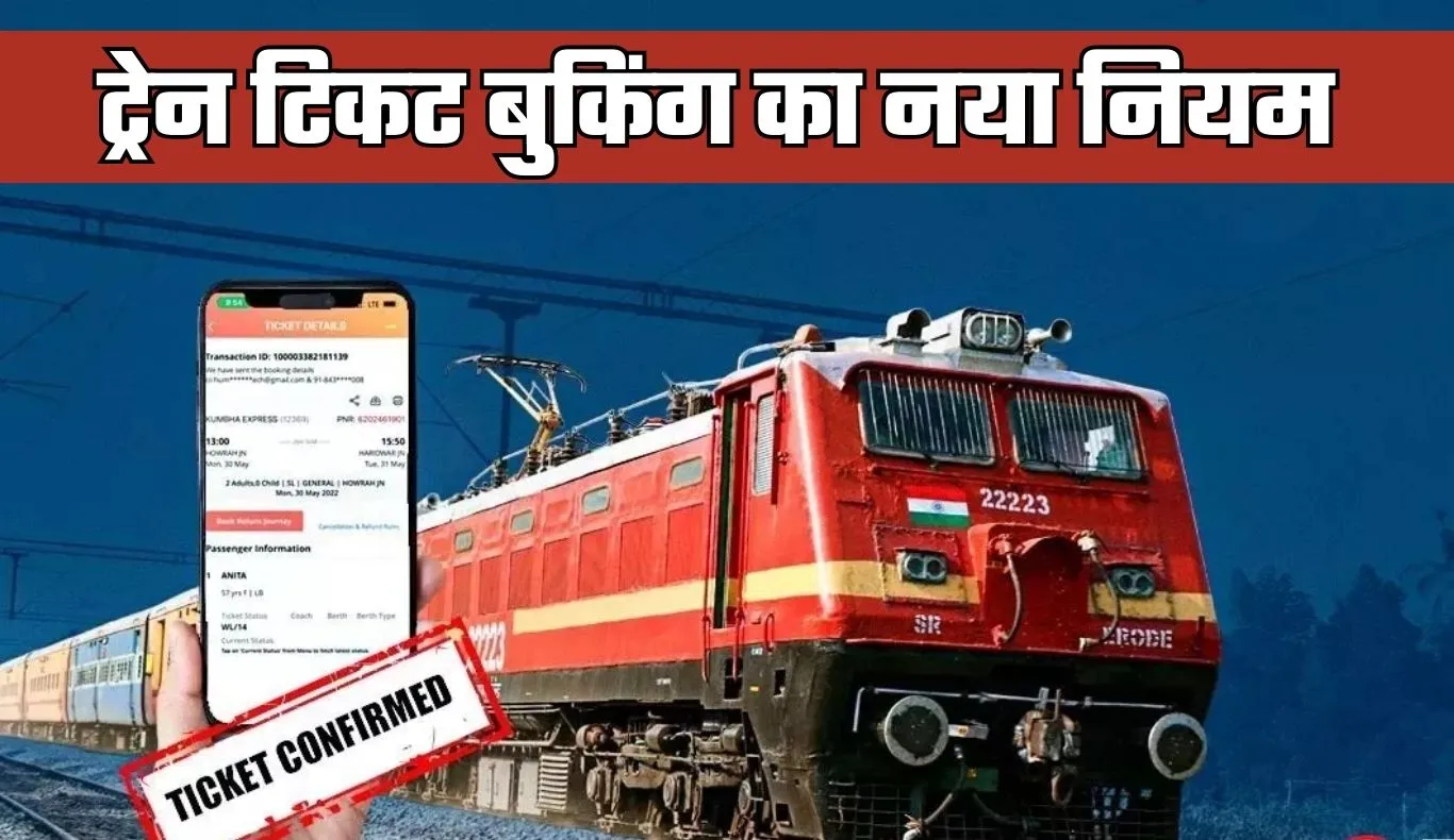 Rule Change: रेल यात्रियों के लिए जरूरी खबर! टिकट बुकिंग को लेकर बदल गया ये नियम 