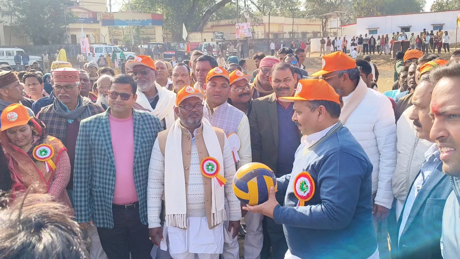 सोनभद्र प्रभारी मंत्री रविन्द्र जायसवाल ने किया विधायक खेल महाकुंभ का भव्य शुभारंभ ,बोले- खेलोगे कूदोगे तो भी बनोगे नवाब