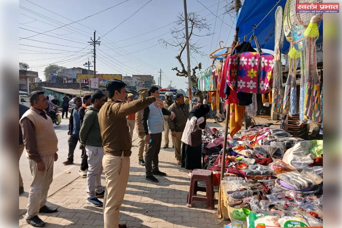 कस्बा में जाम को लेकर तहसील प्रशासन ने दी चेतावनी