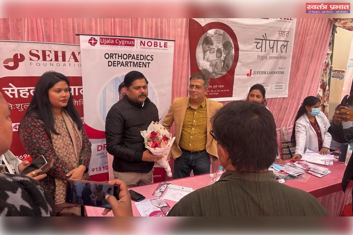 सारथी भवन में मेडिकल कैम्प लगाकर किया गया चालकों का स्वास्थ्य परीक्षण 