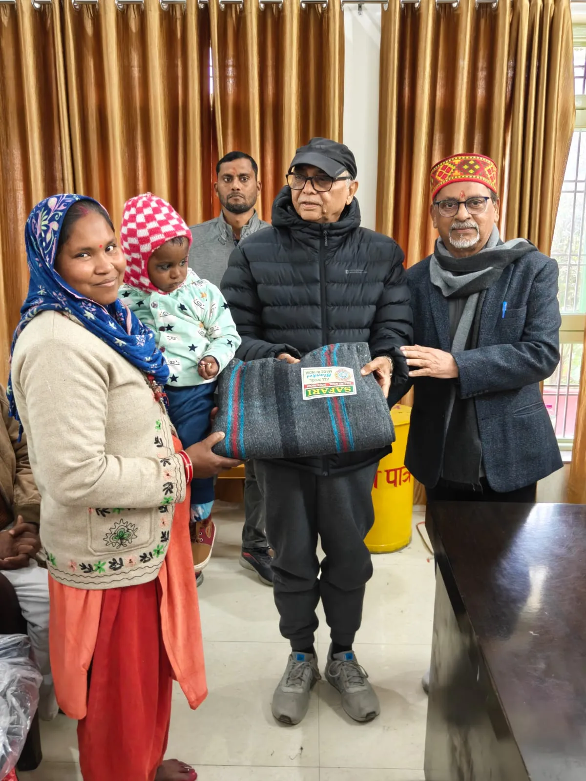 भावना संस्था द्वारा कम्बल वितरण आयोजन संपन्न