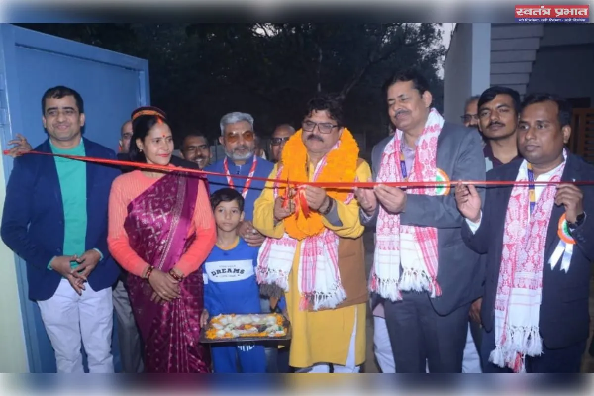 निःशुल्क पुस्तकालय का भव्य शुभारंभ, युवाओं को मिला ज्ञान, संस्कार और मार्गदर्शन का नया केंद्र