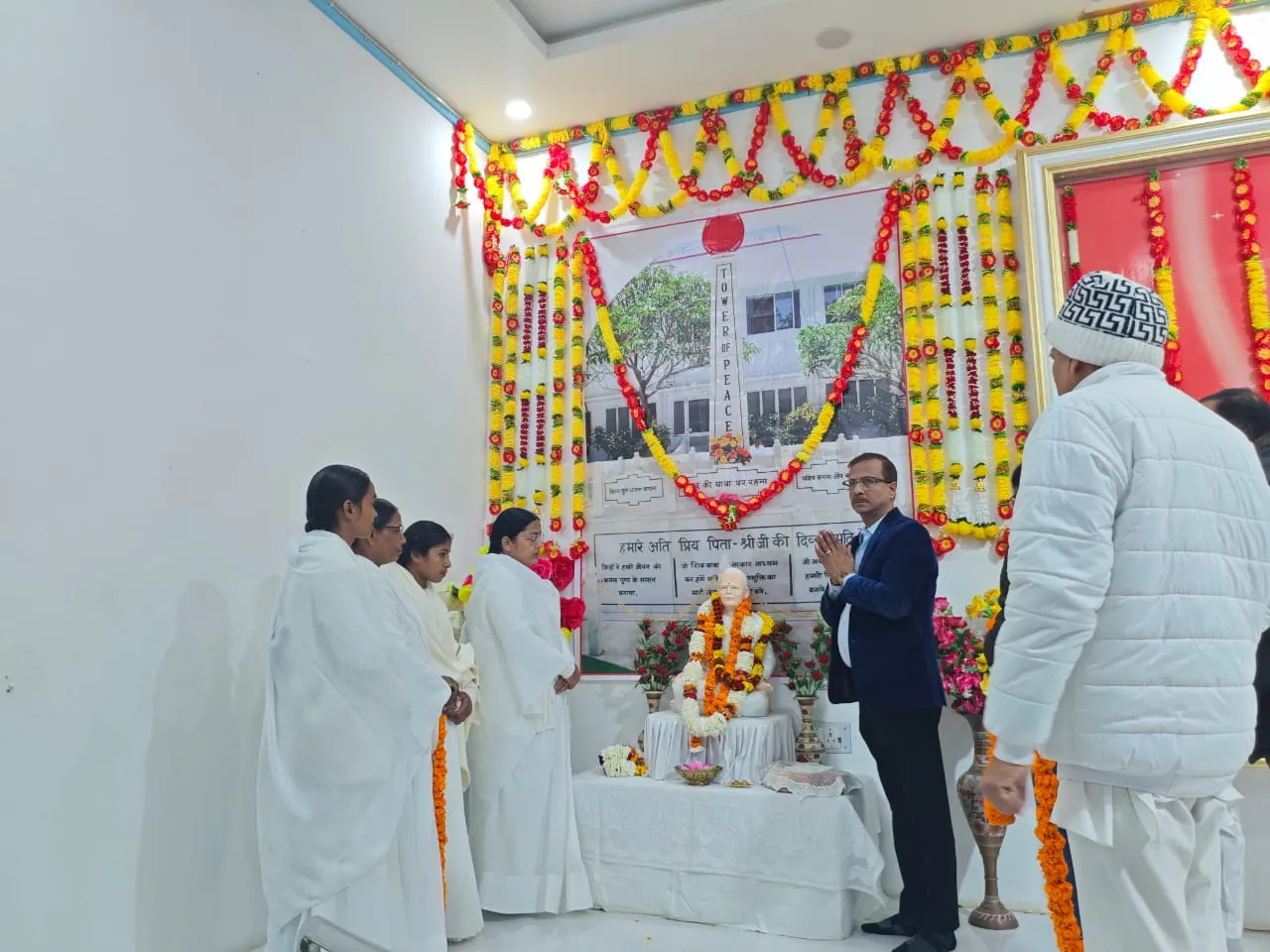 सोनभद्र में आधुनिक युग के सांस्कृतिक  उत्कर्ष के महानायक पिताश्री ब्रह्मा बाबा का अव्यक्त आरोहण दिवस मनाया गया।  -