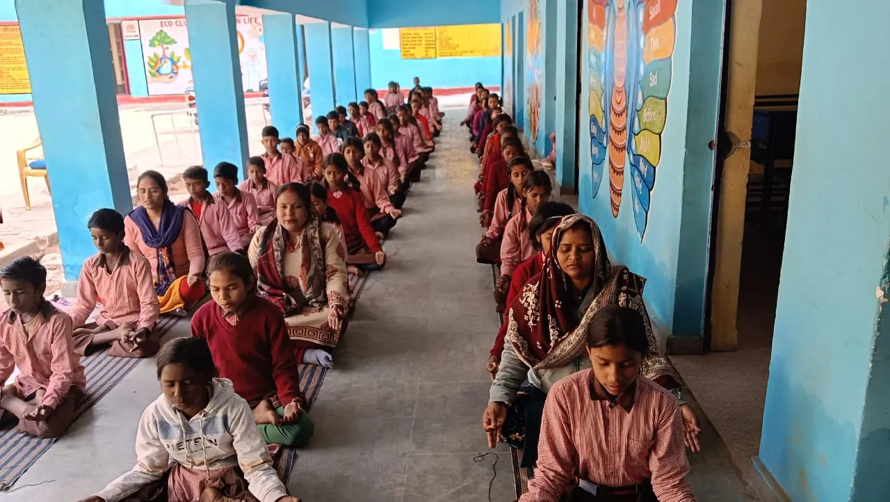 ओबरा में पतंजलि योगपीठ के तत्वावधान में पांच दिवसीय योग शिविर का शुभारंभ