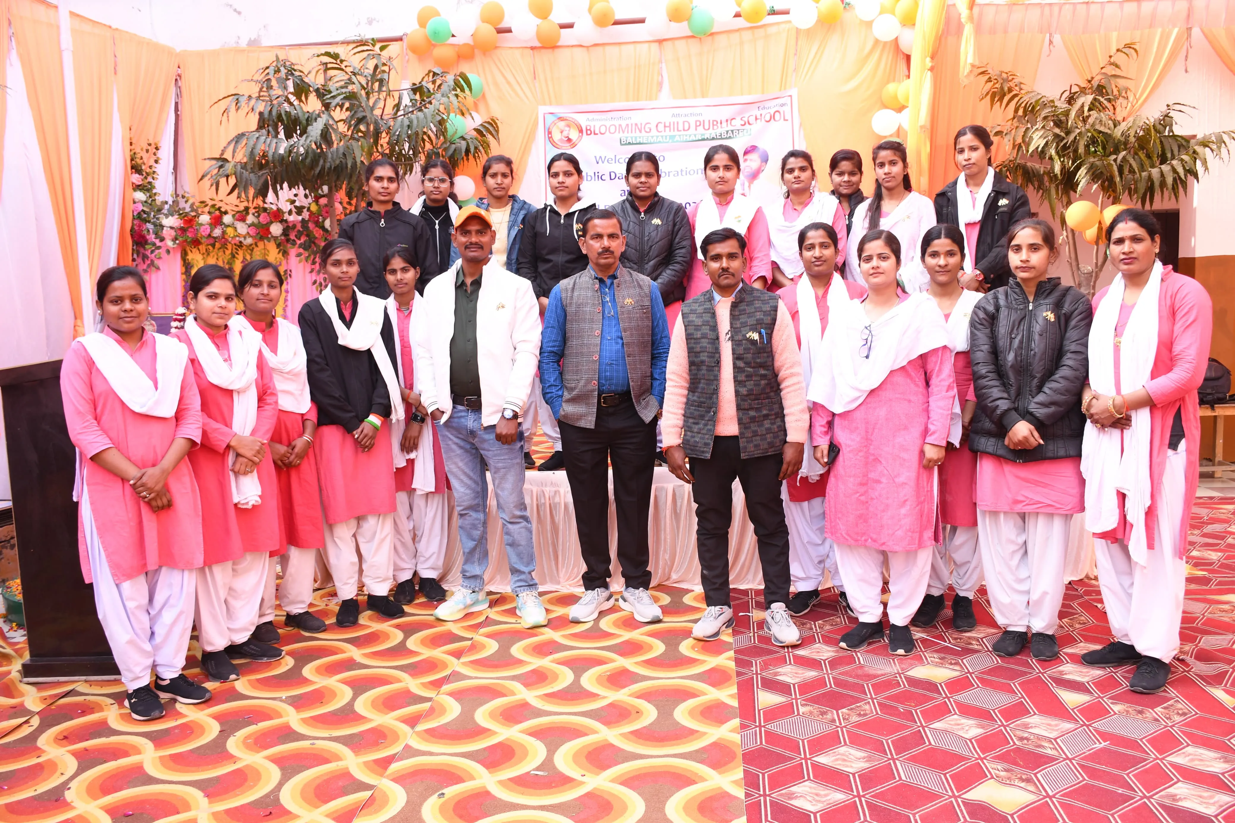 ब्लूमिंग चाइल्ड पब्लिक स्कूल में धूमधाम से मना 77वां गणतंत्र दिवस, दिखी गंगा-जमुनी तहज़ीब की झलक