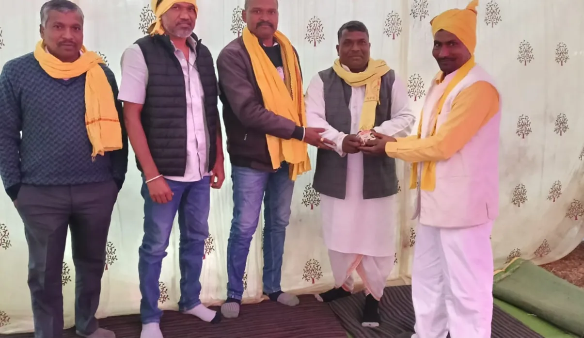 सोनभद्र के एडवोकेट संतोष कुमार को मिली गोंगपा उत्तर प्रदेश युवा मोर्चा अध्यक्ष की कमान