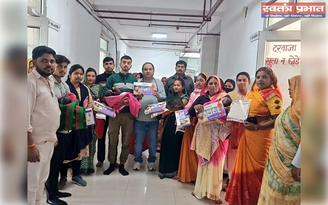 जिला अस्पताल गौरीगंज में कन्या जन्मोत्सव का आयोजन