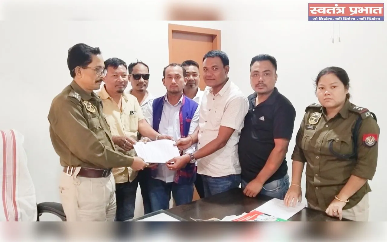 सामाजिक माध्यम में टी एम पी के कि खिलाफ अफवाह फैलने वालो पर थाने में शिकायत दर्ज