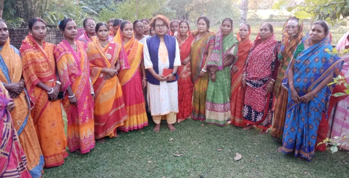 असम के उत्तर करीमगंज में अल्पसंख्यक मतदाताओं के मजबूत जनसमर्थन के साथ महिला उम्मीदवार के रूप में मुन्नी छेत्री आगे बढ़ रही हैं