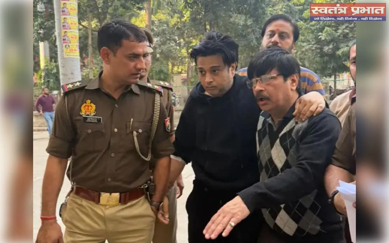 कानपुर में लेम्बोर्गिनी से लोगों को घायल करने का मामला : पैसे के बल पर नहीं बचा करोड़पति का बेटा, गिरफ्तार