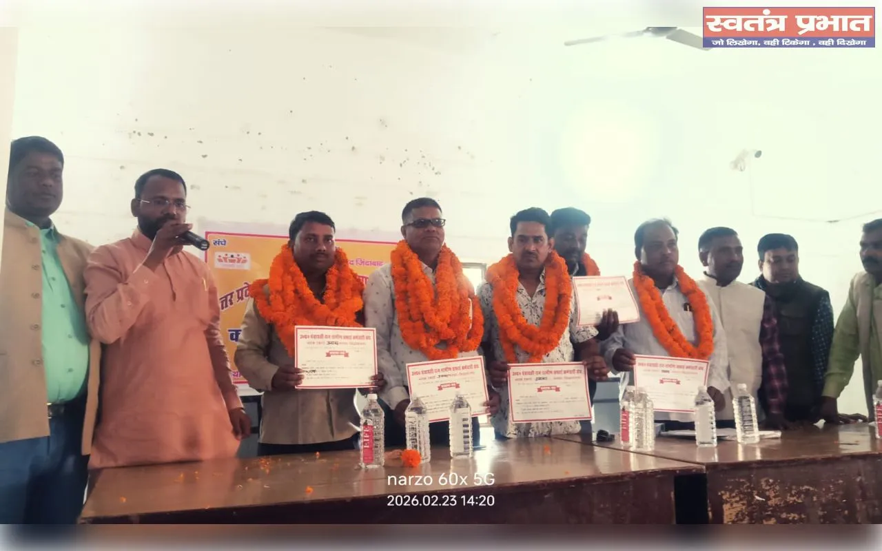 राजेश चौथी बार बने सफाई कर्मचारी संघ के ब्लॉक अध्यक्ष