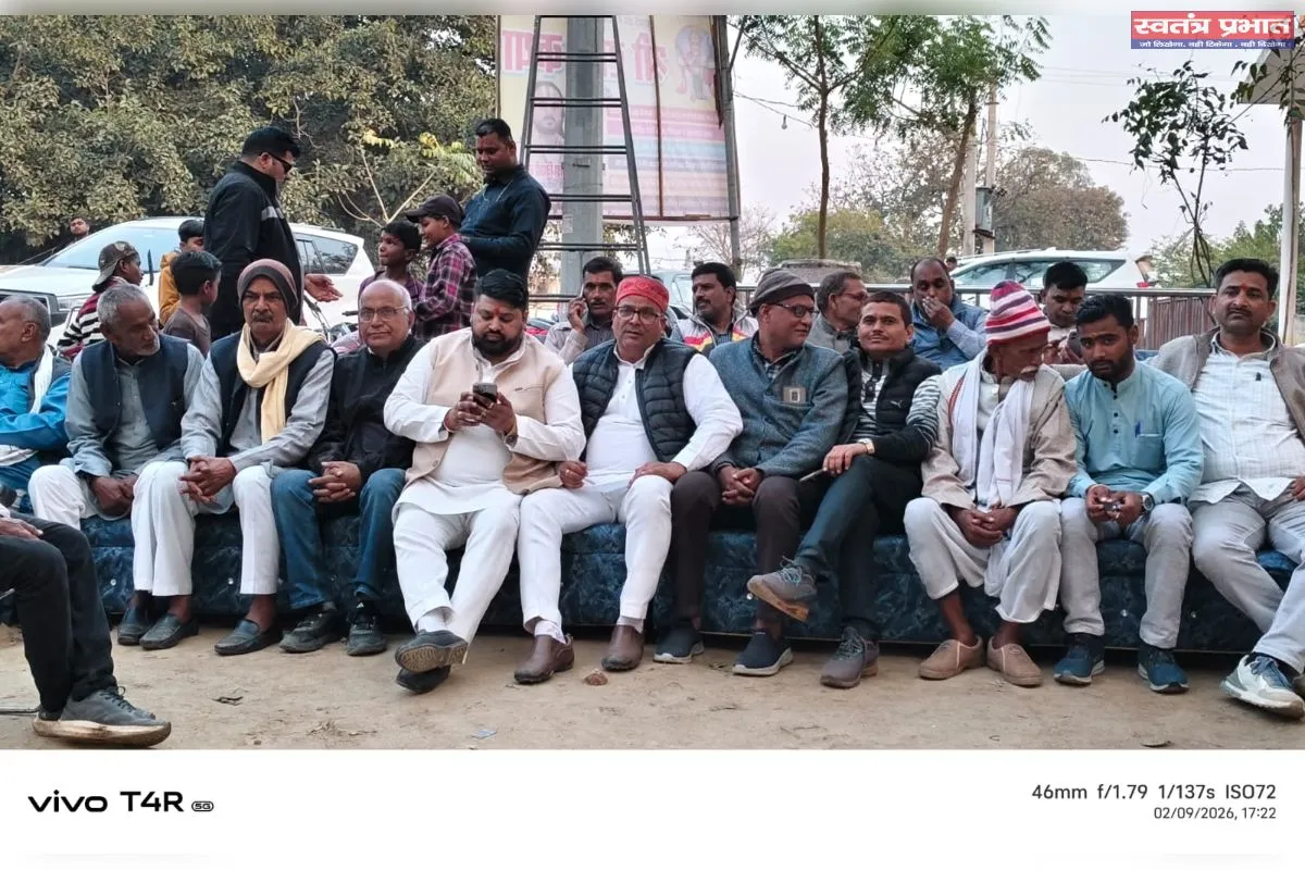 धर्म आस्था और विश्वास के केंद्र बिंदु महावीर धाम पर हुआ विशाल भंडारा