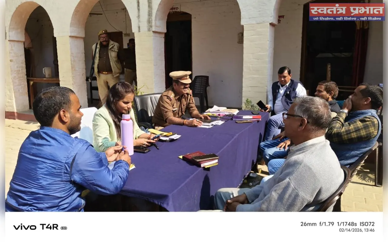 थाना दिवस में 10 शिकायतें दर्ज, एक का मौके पर निस्तारण — शेष के लिए पुलिस-राजस्व टीम गठित