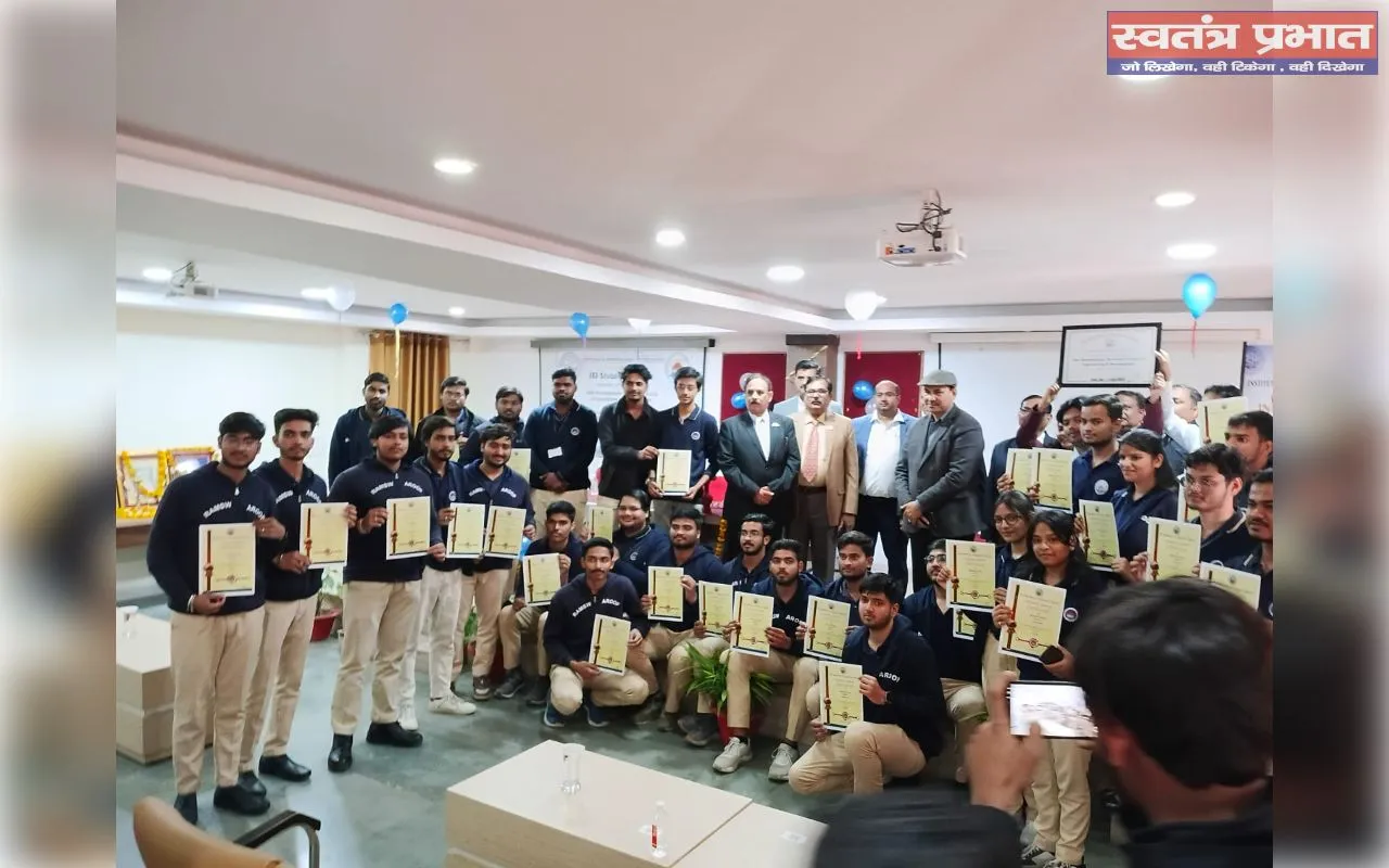 इंस्टीट्यूशन ऑफ इंजीनियर्स (इंडिया) के स्टूडेंट चैप्टर का उद्घाटन किया गया