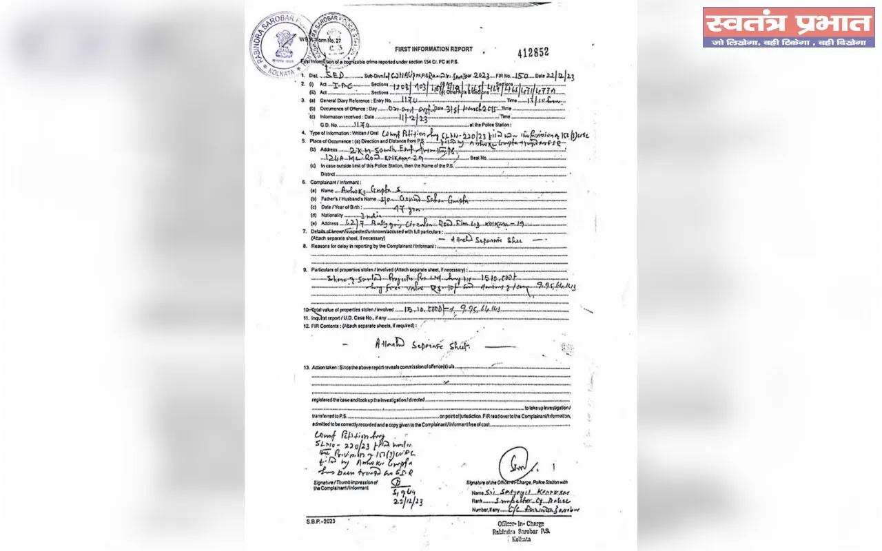 FIR lodged against Agrifields DMCC boss for 700 crore fraud.