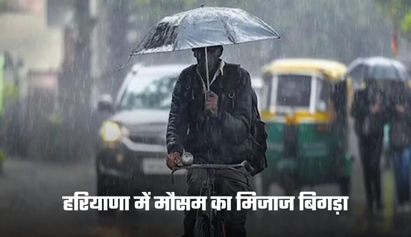 Haryana Weather: हरियाणा में मौसम का मिजाज बिगड़ा, कोहरे से सड़कों पर थमी गाड़ियां
