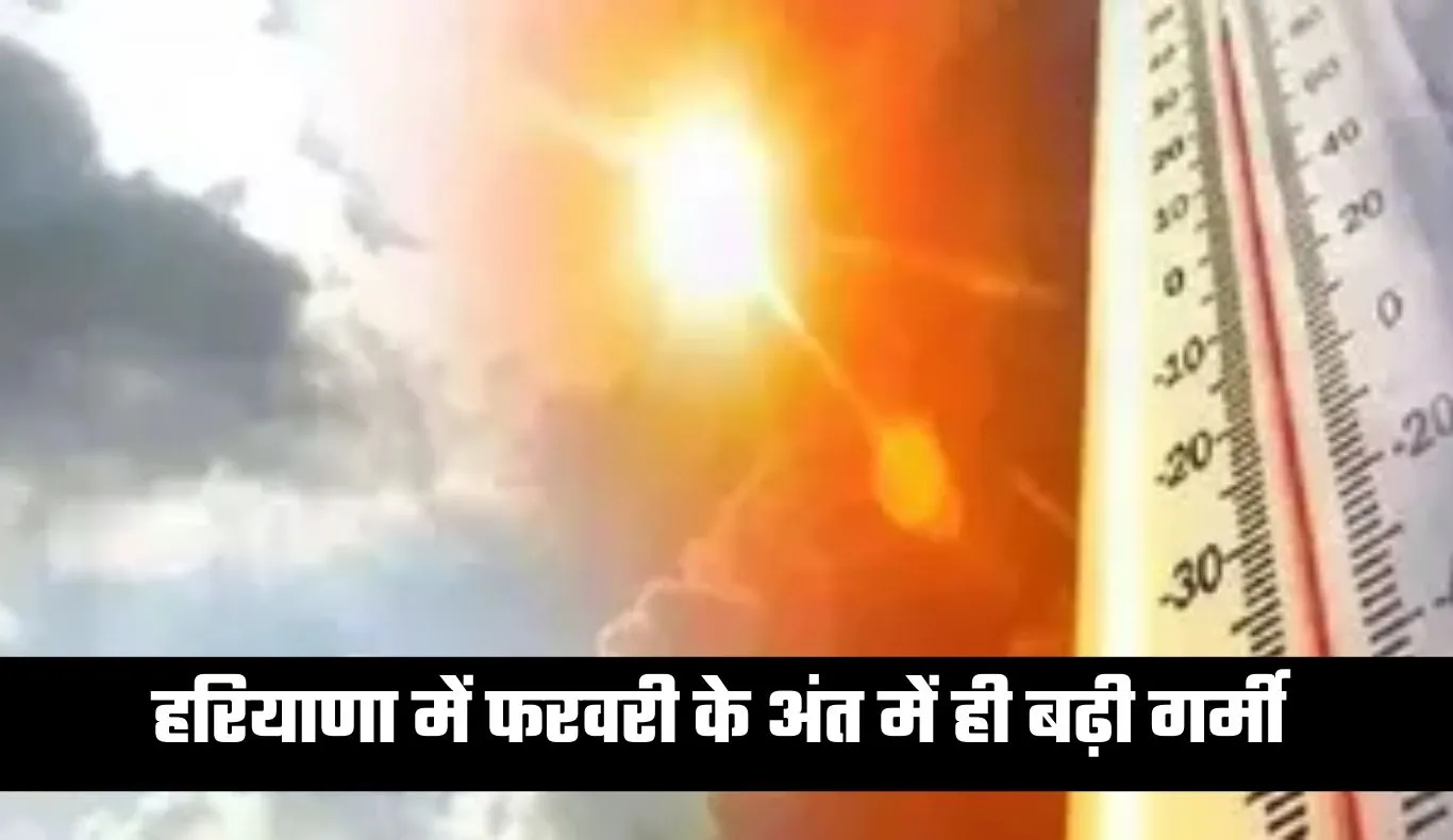 Haryana Weather: हरियाणा में फरवरी के अंत में ही बढ़ी गर्मी, 5 शहरों में पारा 30°C पार