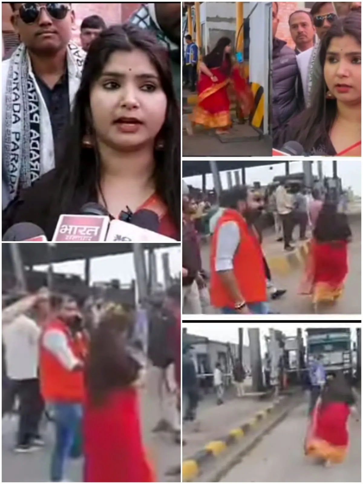 सोनभद्र लोढ़ी टोल प्लाजा बना अखाड़ा, महिला अधिवक्ता से विवाद के बाद टोल कर्मियों पर खूनी संघर्ष का आरोप