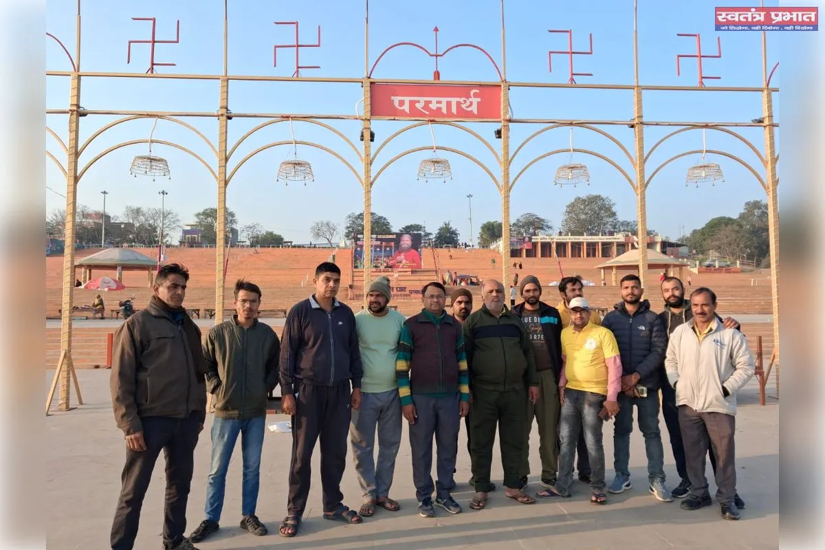 सामाजिक सेवा संस्थान पुनः गंगा स्वच्छता अभियान मे जुटी 